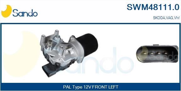 Sando SWM48111.0 Мотор склоочисника SWM481110: Купити в Україні - Добра ціна на EXIST.UA!