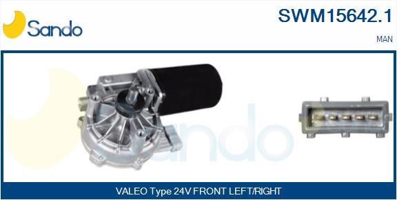 Sando SWM15642.1 Мотор склоочисника SWM156421: Купити в Україні - Добра ціна на EXIST.UA!