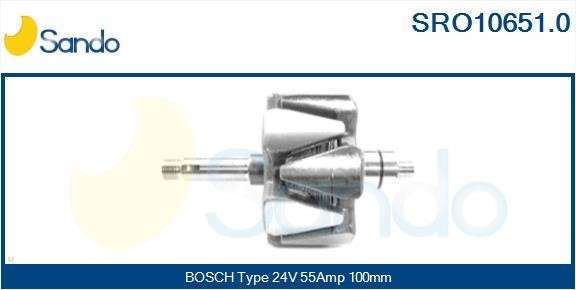 Sando SRO10651.0 Ротор генератора SRO106510: Купити в Україні - Добра ціна на EXIST.UA!