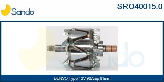 Sando SRO40015.0 Ротор генератора SRO400150: Купити в Україні - Добра ціна на EXIST.UA!