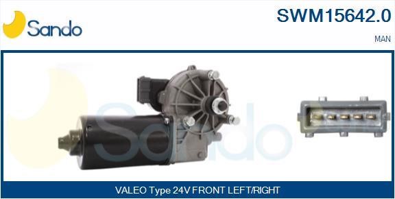 Sando SWM15642.0 Мотор склоочисника SWM156420: Купити в Україні - Добра ціна на EXIST.UA!