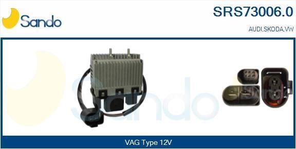 Sando SRS73006.0 Додатковий резистор, електродвигун вентилятора радіатора SRS730060: Купити в Україні - Добра ціна на EXIST.UA!