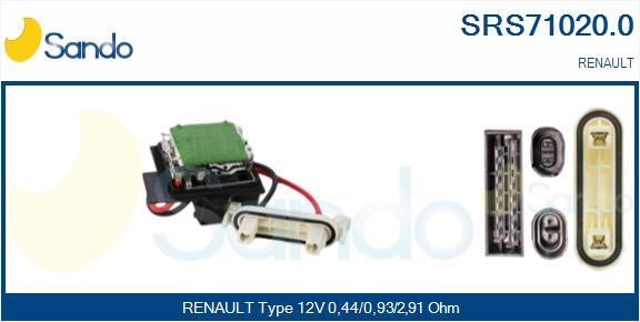 Sando SRS71020.0 Резистор, компресор салону SRS710200: Купити в Україні - Добра ціна на EXIST.UA!