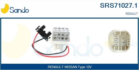 Sando SRS71027.1 Резистор, компресор салону SRS710271: Купити в Україні - Добра ціна на EXIST.UA!