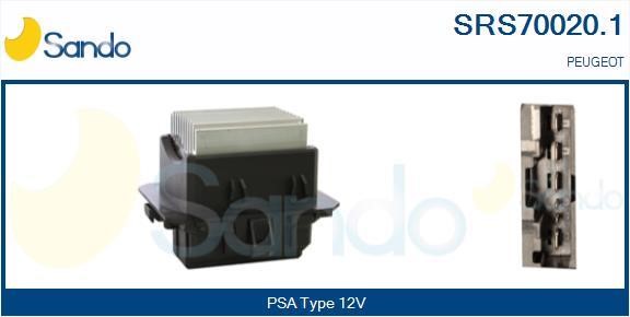 Sando SRS70020.1 Резистор, компресор салону SRS700201: Купити в Україні - Добра ціна на EXIST.UA!