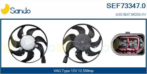 Sando SEF73347.0 Вентилятор радіатора охолодження SEF733470: Купити в Україні - Добра ціна на EXIST.UA!