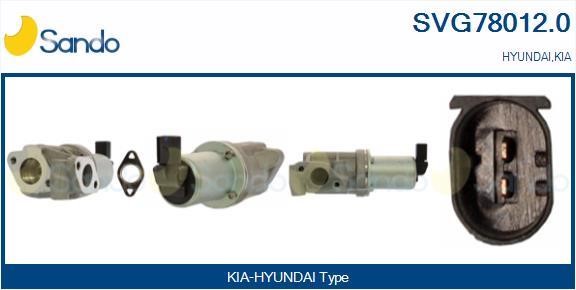 Sando SVG78012.0 Клапан рециркуляції відпрацьованих газів EGR SVG780120: Купити в Україні - Добра ціна на EXIST.UA!