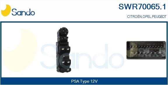 Sando SWR70065.1 Кнопка склопідіймача SWR700651: Купити в Україні - Добра ціна на EXIST.UA!