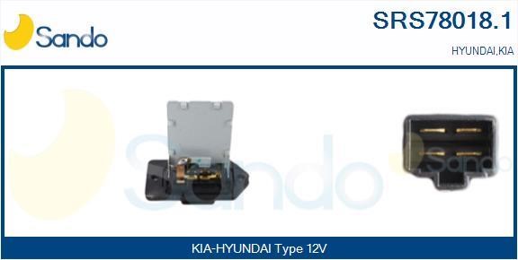 Sando SRS78018.1 Резистор, компресор салону SRS780181: Купити в Україні - Добра ціна на EXIST.UA!
