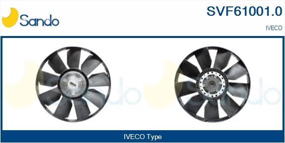 Sando SVF61001.0 Муфта, вентилятор радіатора SVF610010: Купити в Україні - Добра ціна на EXIST.UA!