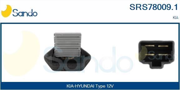 Sando SRS78009.1 Резистор, компресор салону SRS780091: Купити в Україні - Добра ціна на EXIST.UA!