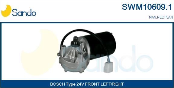 Sando SWM10609.1 Мотор склоочисника SWM106091: Купити в Україні - Добра ціна на EXIST.UA!