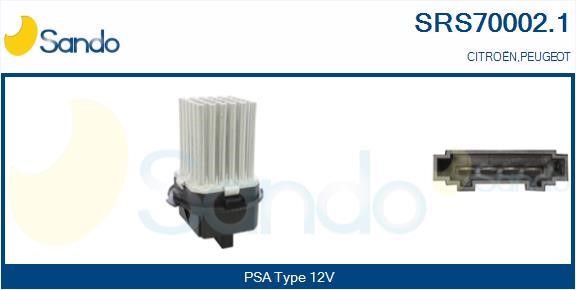 Sando SRS70002.1 Резистор, компресор салону SRS700021: Купити в Україні - Добра ціна на EXIST.UA!