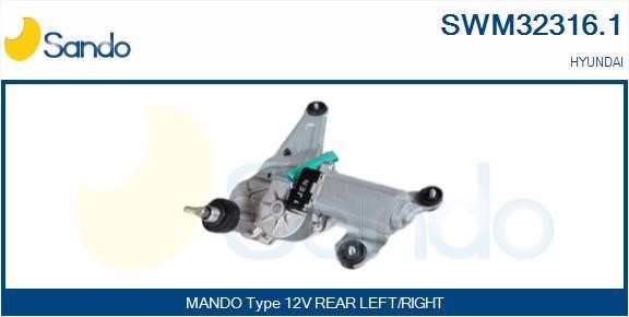 Sando SWM32316.1 Мотор склоочисника SWM323161: Купити в Україні - Добра ціна на EXIST.UA!