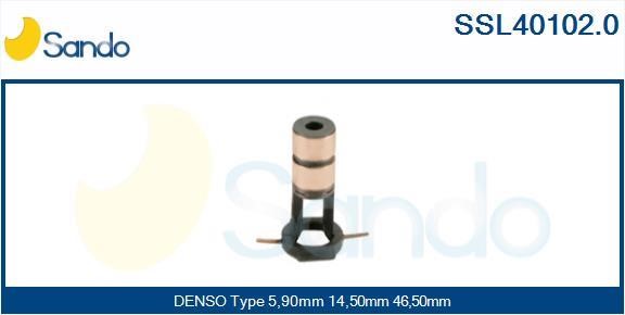 Sando SSL40102.0 Кільце контактне генератора SSL401020: Приваблива ціна - Купити в Україні на EXIST.UA!