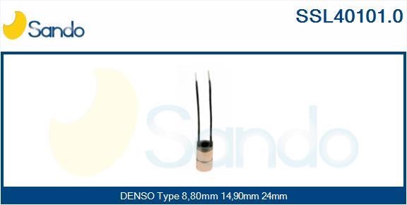 Sando SSL40101.0 Кільце контактне генератора SSL401010: Купити в Україні - Добра ціна на EXIST.UA!