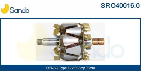 Sando SRO40016.0 Ротор генератора SRO400160: Купити в Україні - Добра ціна на EXIST.UA!