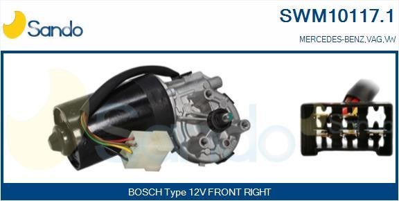 Sando SWM10117.1 Мотор склоочисника SWM101171: Купити в Україні - Добра ціна на EXIST.UA!