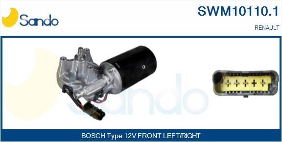 Sando SWM10110.1 Мотор склоочисника SWM101101: Купити в Україні - Добра ціна на EXIST.UA!