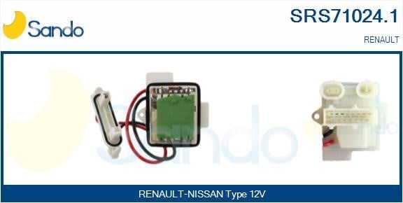 Sando SRS71024.1 Резистор, компресор салону SRS710241: Купити в Україні - Добра ціна на EXIST.UA!