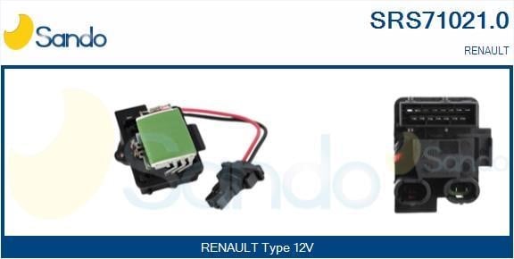 Sando SRS71021.0 Резистор, компресор салону SRS710210: Купити в Україні - Добра ціна на EXIST.UA!