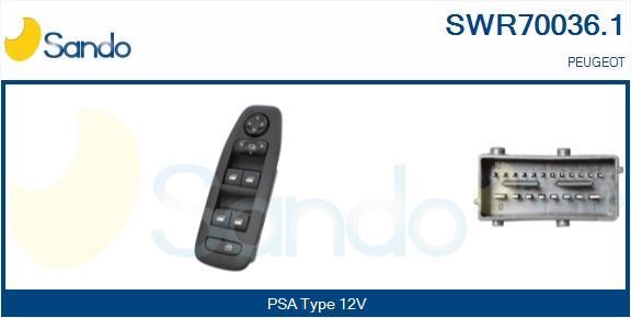 Sando SWR70036.1 Кнопка склопідіймача SWR700361: Купити в Україні - Добра ціна на EXIST.UA!