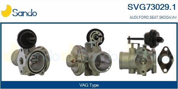 Sando SVG73029.1 Клапан рециркуляції відпрацьованих газів EGR SVG730291: Купити в Україні - Добра ціна на EXIST.UA!