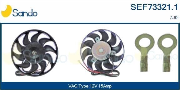 Sando SEF73321.1 Вентилятор радіатора охолодження SEF733211: Купити в Україні - Добра ціна на EXIST.UA!