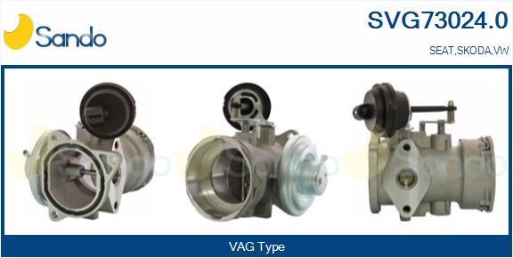 Sando SVG73024.0 Клапан рециркуляції відпрацьованих газів EGR SVG730240: Купити в Україні - Добра ціна на EXIST.UA!