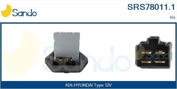 Sando SRS78011.1 Резистор, компресор салону SRS780111: Купити в Україні - Добра ціна на EXIST.UA!