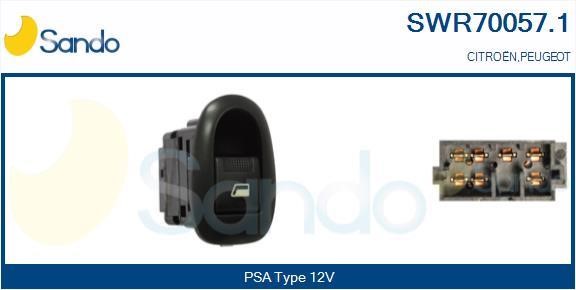 Sando SWR70057.1 Кнопка склопідіймача SWR700571: Купити в Україні - Добра ціна на EXIST.UA!