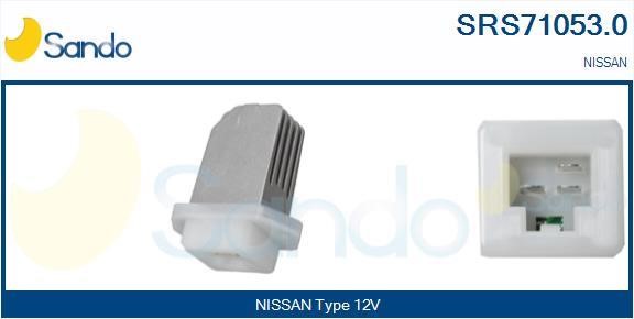 Sando SRS71053.0 Резистор, компресор салону SRS710530: Купити в Україні - Добра ціна на EXIST.UA!