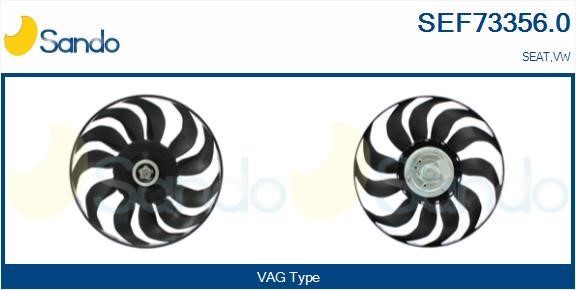 Sando SEF73356.0 Вентилятор радіатора охолодження SEF733560: Купити в Україні - Добра ціна на EXIST.UA!
