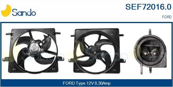 Sando SEF72016.0 Електродвигун, вентилятор радіатора SEF720160: Купити в Україні - Добра ціна на EXIST.UA!