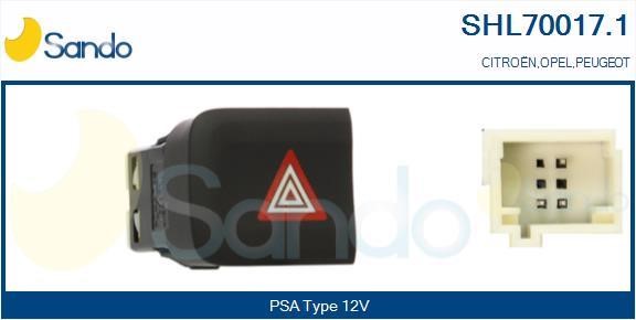 Sando SHL70017.1 Кнопка аварійної сигналізації SHL700171: Купити в Україні - Добра ціна на EXIST.UA!