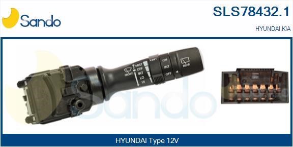 Sando SLS78432.1 Перемикач на рульовій колонці SLS784321: Купити в Україні - Добра ціна на EXIST.UA!