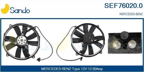 Sando SEF76020.0 Електродвигун, вентилятор радіатора SEF760200: Купити в Україні - Добра ціна на EXIST.UA!