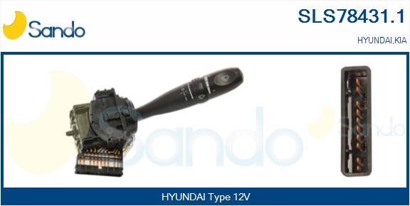 Sando SLS78431.1 Перемикач на рульовій колонці SLS784311: Купити в Україні - Добра ціна на EXIST.UA!