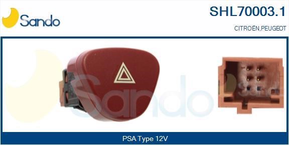 Sando SHL70003.1 Кнопка аварійної сигналізації SHL700031: Купити в Україні - Добра ціна на EXIST.UA!