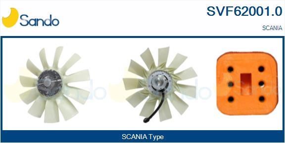 Sando SVF62001.0 Муфта, вентилятор радіатора SVF620010: Купити в Україні - Добра ціна на EXIST.UA!