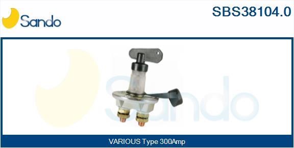 Sando SBS38104.0 Головний вимикач, акумулятор SBS381040: Купити в Україні - Добра ціна на EXIST.UA!