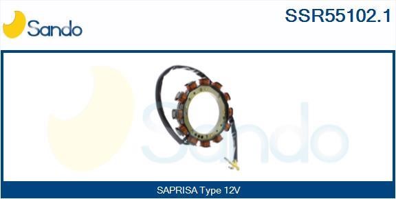 Sando SSR55102.1 Статор генератора SSR551021: Купити в Україні - Добра ціна на EXIST.UA!