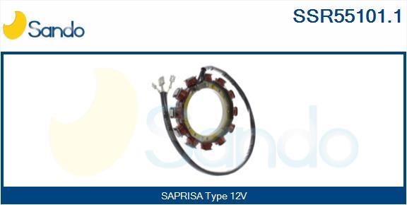 Sando SSR55101.1 Статор генератора SSR551011: Купити в Україні - Добра ціна на EXIST.UA!