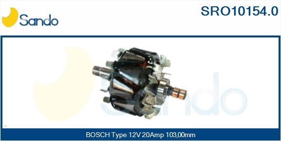 Sando SRO10154.0 Ротор генератора SRO101540: Купити в Україні - Добра ціна на EXIST.UA!