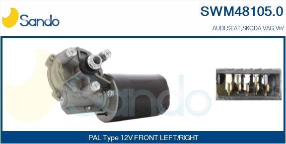 Sando SWM48105.0 Мотор склоочисника SWM481050: Купити в Україні - Добра ціна на EXIST.UA!