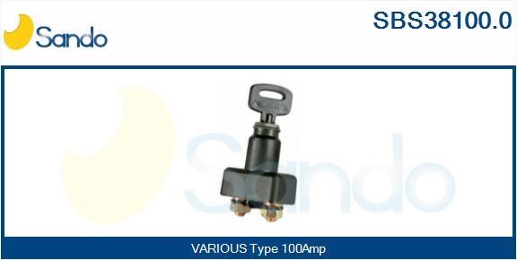 Sando SBS38100.0 Головний вимикач, акумулятор SBS381000: Купити в Україні - Добра ціна на EXIST.UA!