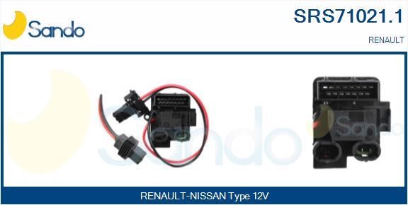 Sando SRS71021.1 Резистор, компресор салону SRS710211: Купити в Україні - Добра ціна на EXIST.UA!
