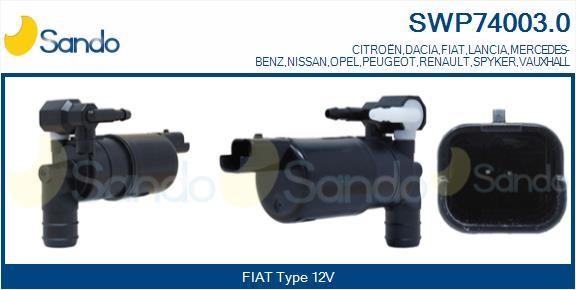 Sando SWP74003.0 Насос подачі води для миття, система склоочисників SWP740030: Купити в Україні - Добра ціна на EXIST.UA!