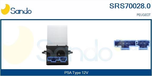 Sando SRS70028.0 Резистор, компресор салону SRS700280: Купити в Україні - Добра ціна на EXIST.UA!