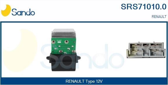 Sando SRS71010.0 Резистор, компресор салону SRS710100: Купити в Україні - Добра ціна на EXIST.UA!